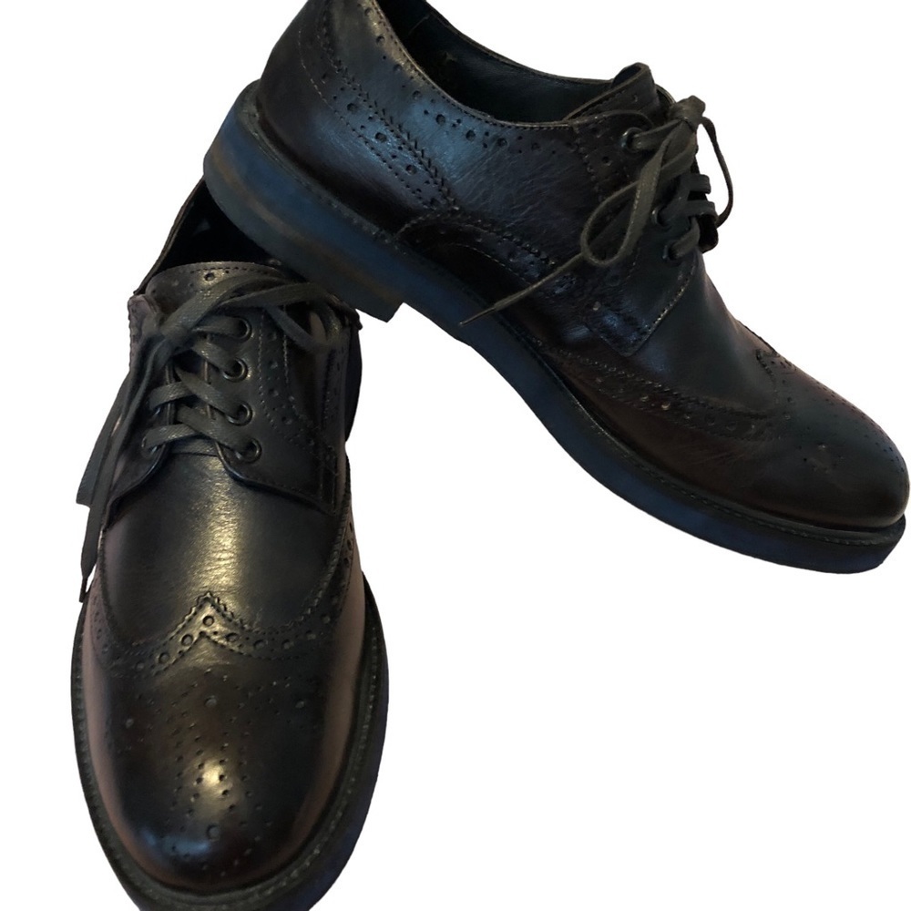 Cinti Vera Pelle Brown‎ Lace-up Oxfords. Made and bought in Italy. Size 43 (10)